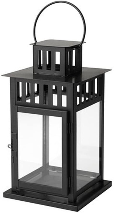 Black Lantern Candle Holder