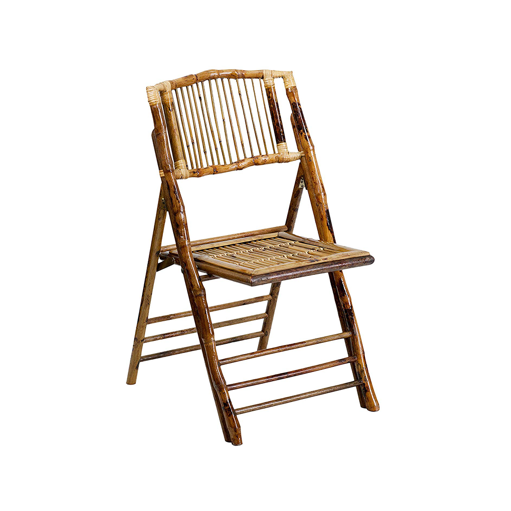 Bamboo Folding Dining Chair (Natural)