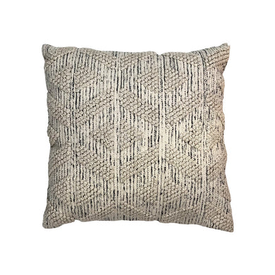 Beige & Black Boho Cushion V1