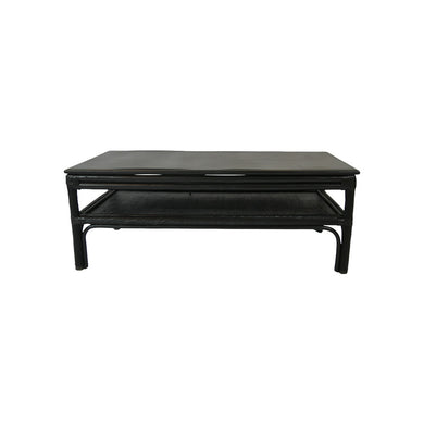 Black Cane Coffee Table