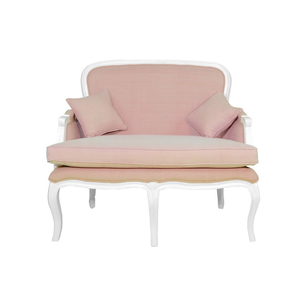 Blush Pink 2 Seater Sofa