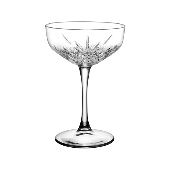 Decorative Crystal Coupe Glass (clear)