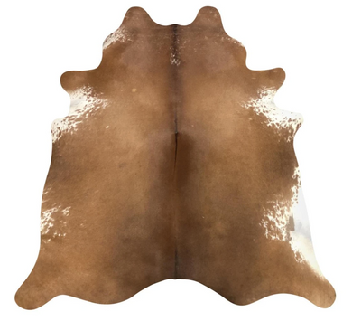 Dark Walnut Cow Hide Rug