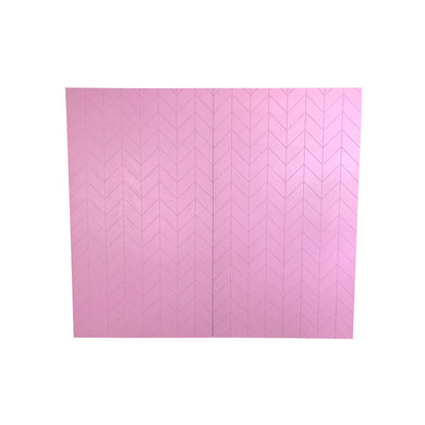 Pink Chevron Backdrop Wall