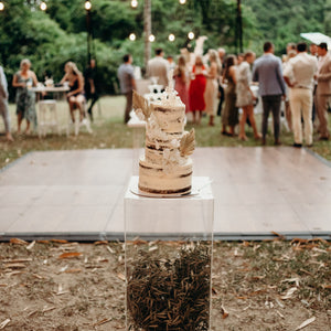 Indoor/Outdoor Dancefloor (Walnut) 5m x 5m