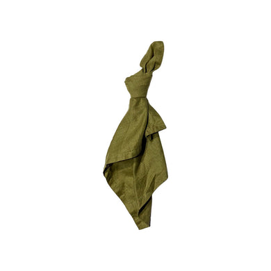 Linen Napkin (Olive Green)