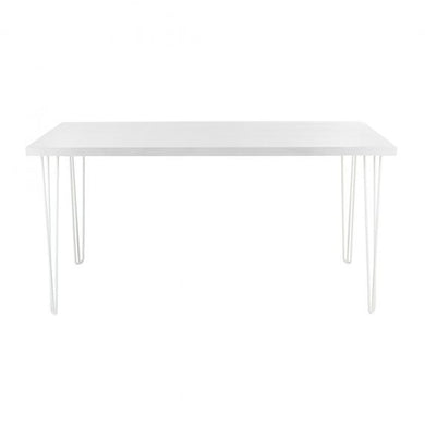 Hairpin Long High Bar (White Top, White Legs)