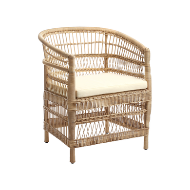 Malawi Natural Rattan Armchair