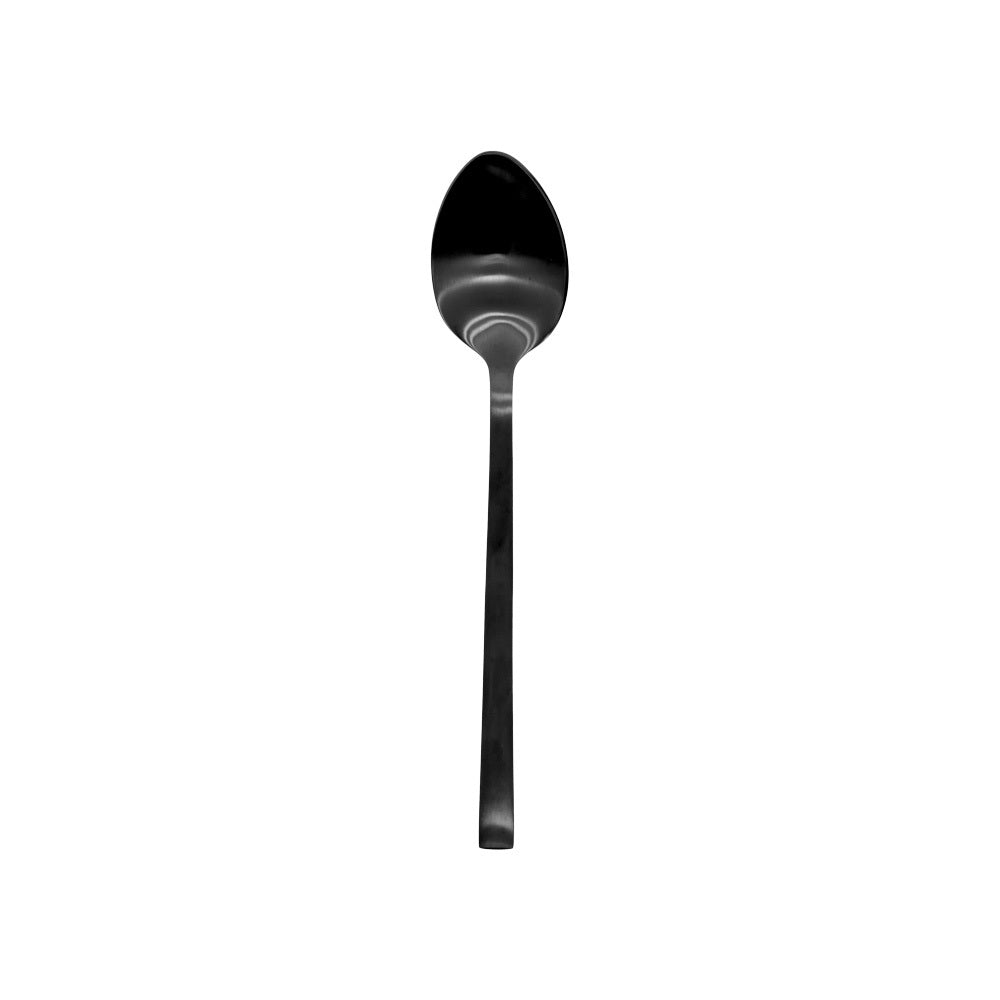 Matte Black Dessert Spoon
