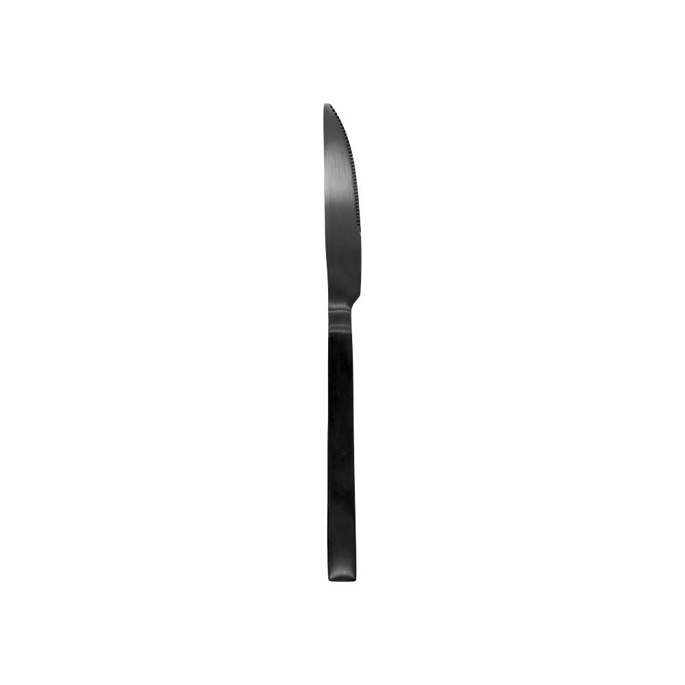 Matte Black Entree Knife