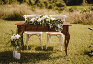 Vintage Signing Desk/Console (Walnut)