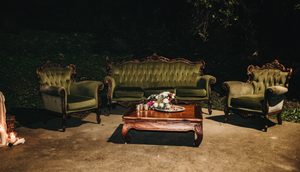 Vintage Green Sofa Package