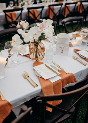 Linen Napkin (Burnt Orange)