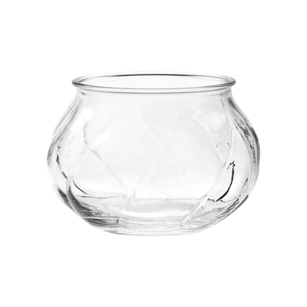 Small Decorative Vase-Candle Holder (clear)