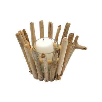 Small Driftwood candle holder