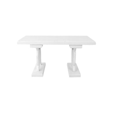Solid Timber Coffee Table (White)