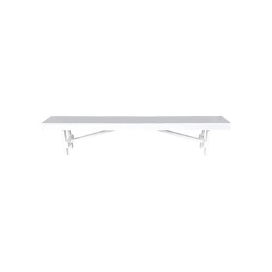 Timber Bench Seat (White)