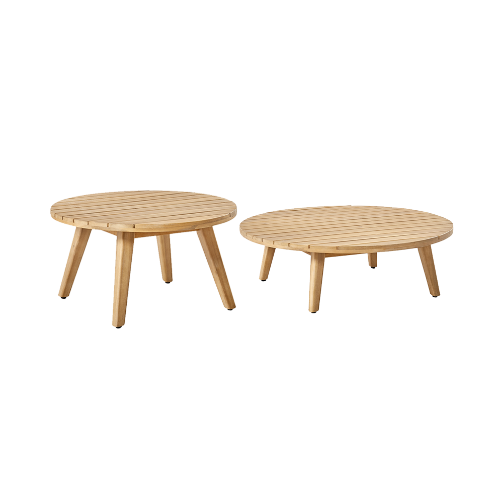 Trinity Natural Timber Coffee Table Pair (2 in set)