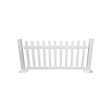 White Picket Fencing (2m Panel)