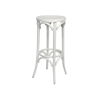 Bentwood Bar Stool (White)