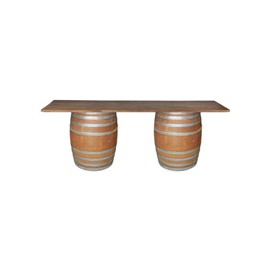 Wine Barrel Service Bar (Natural)