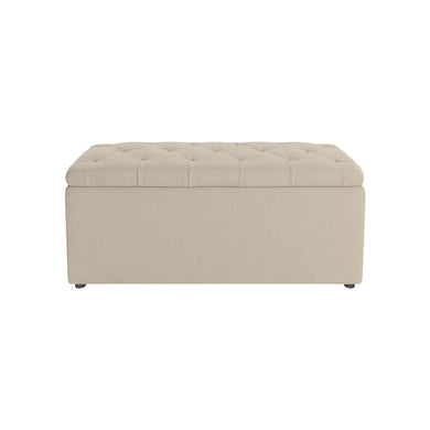 Northampton Rectangle Linen Ottoman